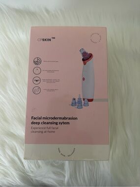 CPSKIN Pink Facial Microdermabrasion Deep Cleansing System